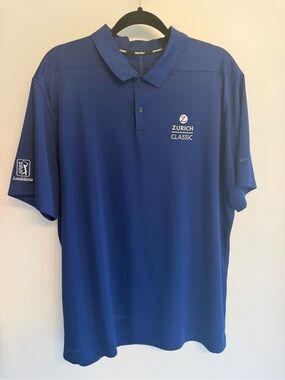 Nike Men's Royal Blue Zurich Classic Polo